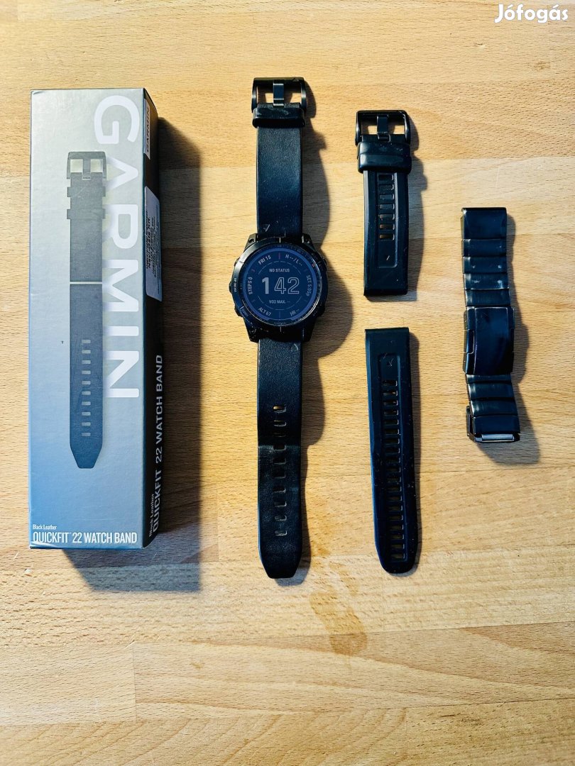 Garmin Fenix 7 Sapphire Solar DLC Titanium Okosóra