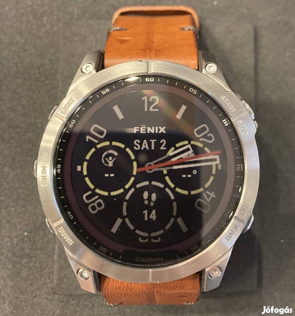 Garmin Fenix 7 Sapphire Solar Titánium