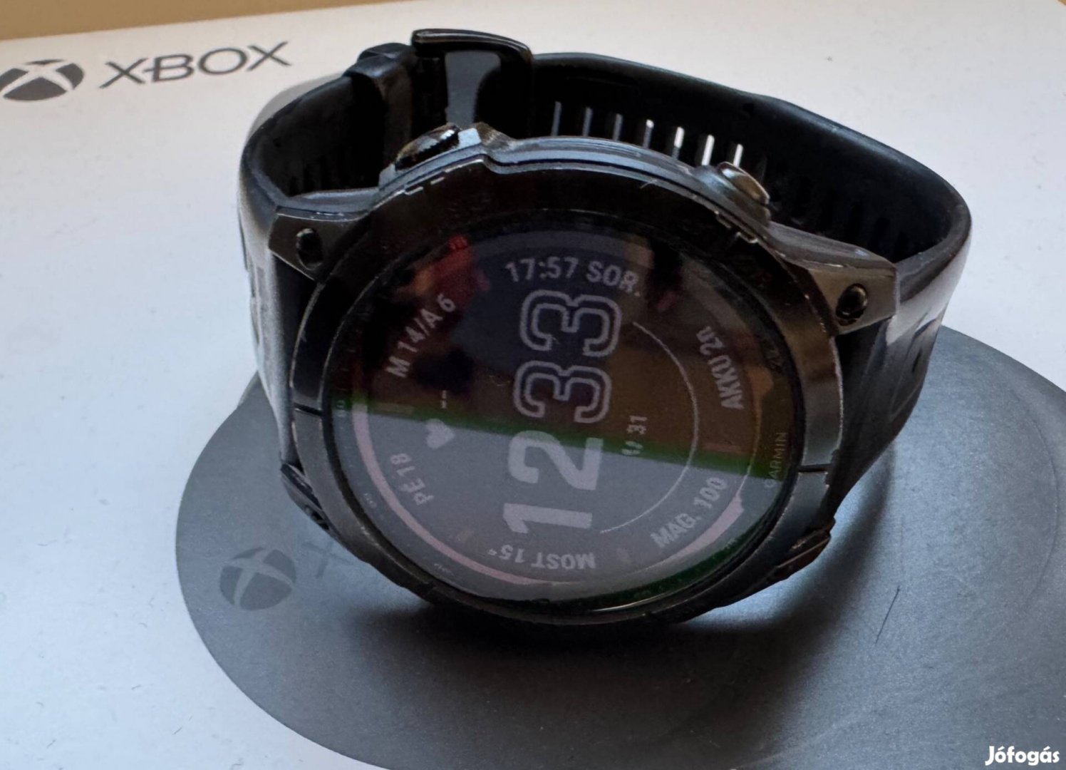 Garmin Fenix 7 Sapphire Solar okos óra