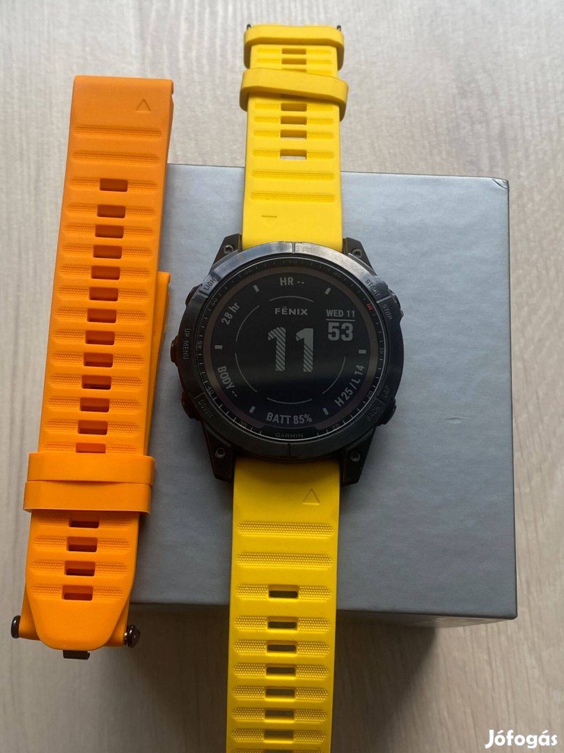 Garmin Fenix 7 Solar - prémium multisport okosóra + extra szíjak