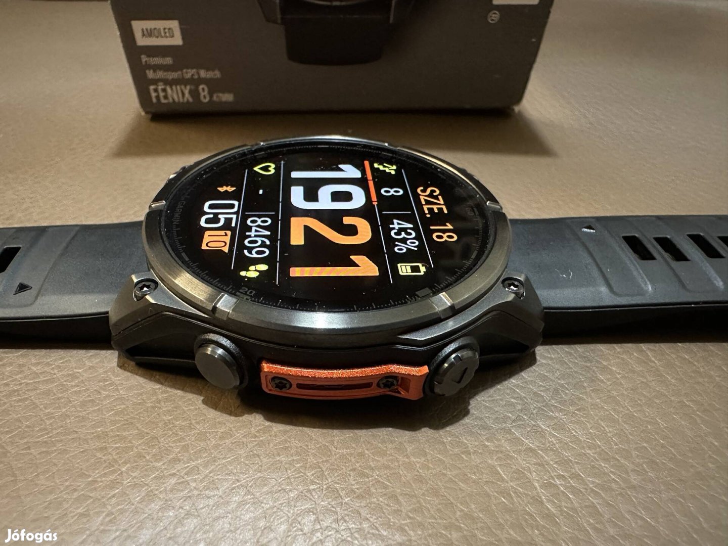 Garmin Fenix 8 Amoled 47mm Sportóra