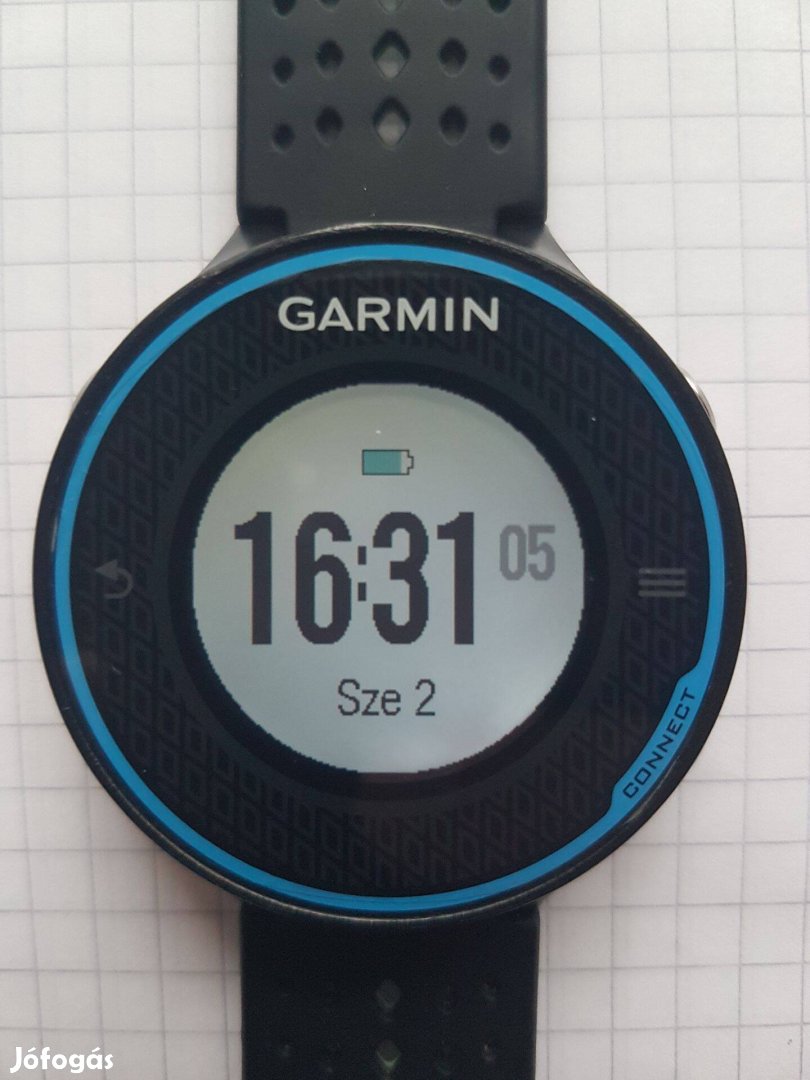 Garmin Forerunner 620 fekete sportóra, beépített GPS