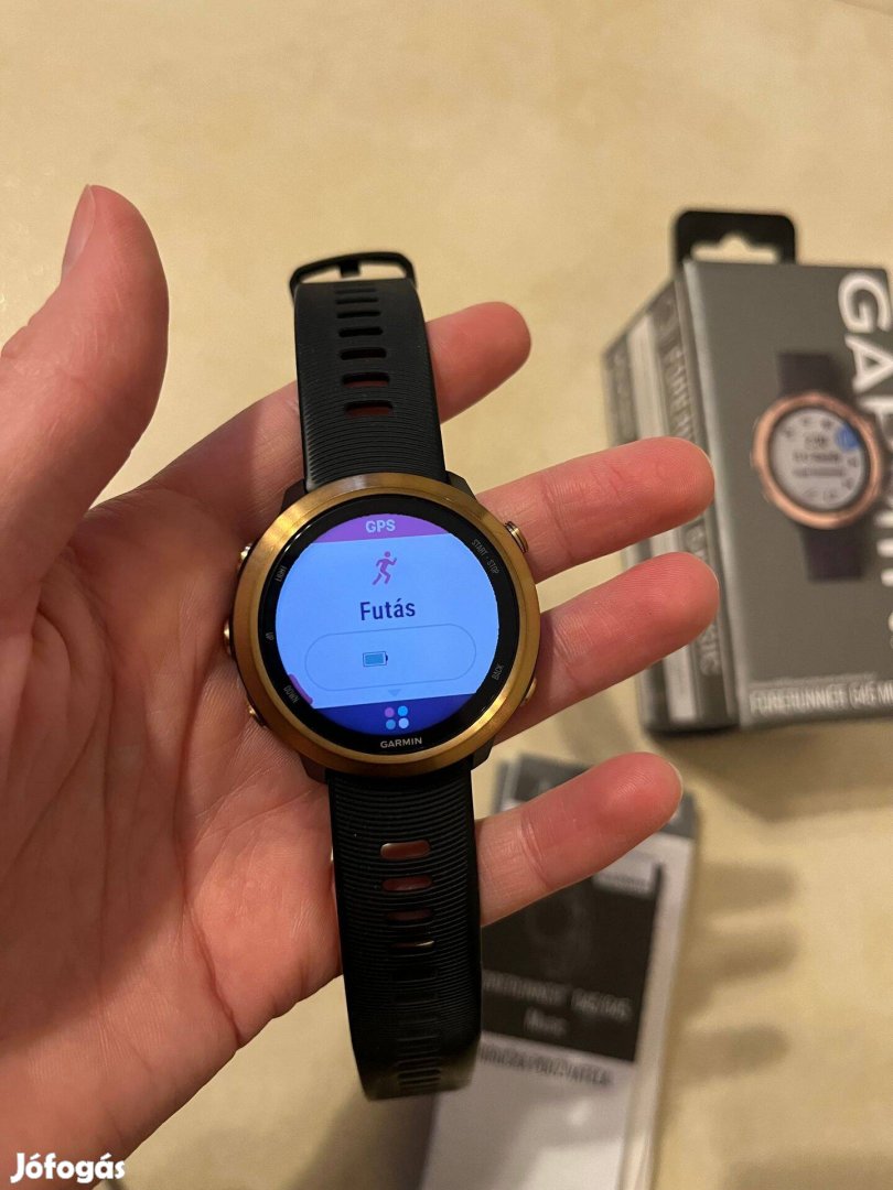 Garmin Forerunner 645 music óra rosegold