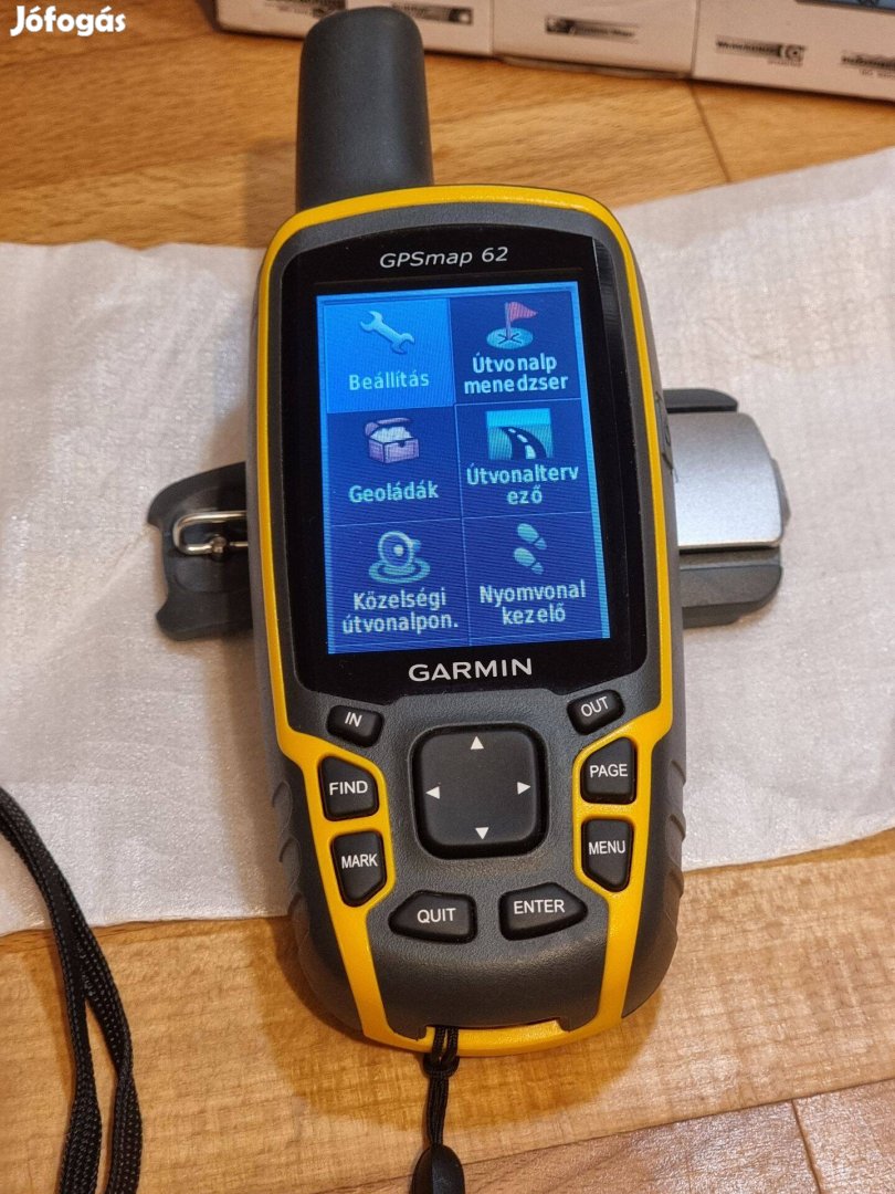 Garmin Gpsmap62 túra GPS