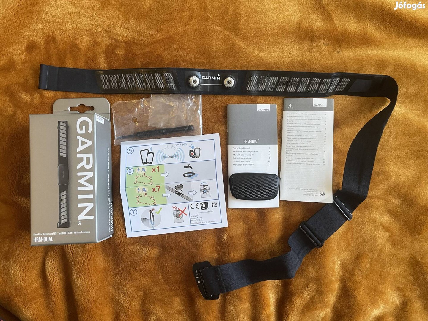 Garmin HRM-Dual pulzuspant