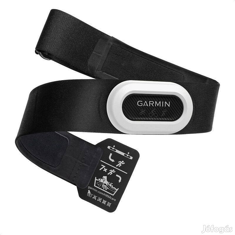 Garmin HRM-Pro Plus pulzusmérő mellkaspánt - fehér/fekete