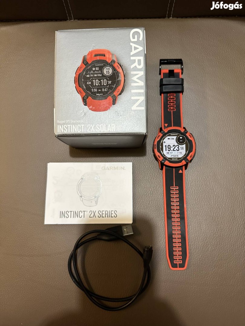 Garmin Instinct 2X Solar 51mm sportóra garanciális