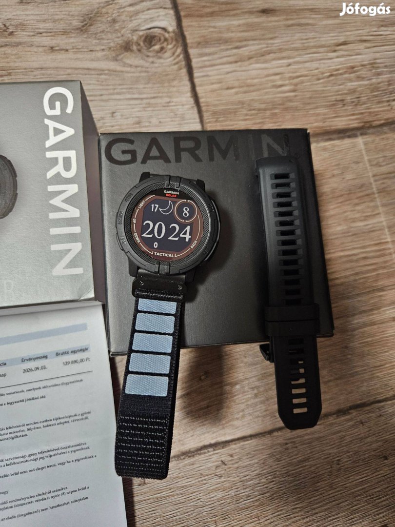 Garmin Instinct 2 Solar Tactical Black okosóra