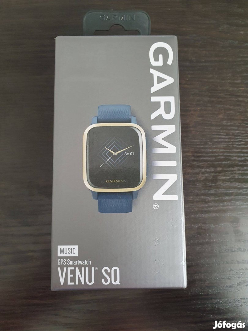 Garmin Venu SQ Music, tengerészkék / világos arany okosóra, aktivitásm