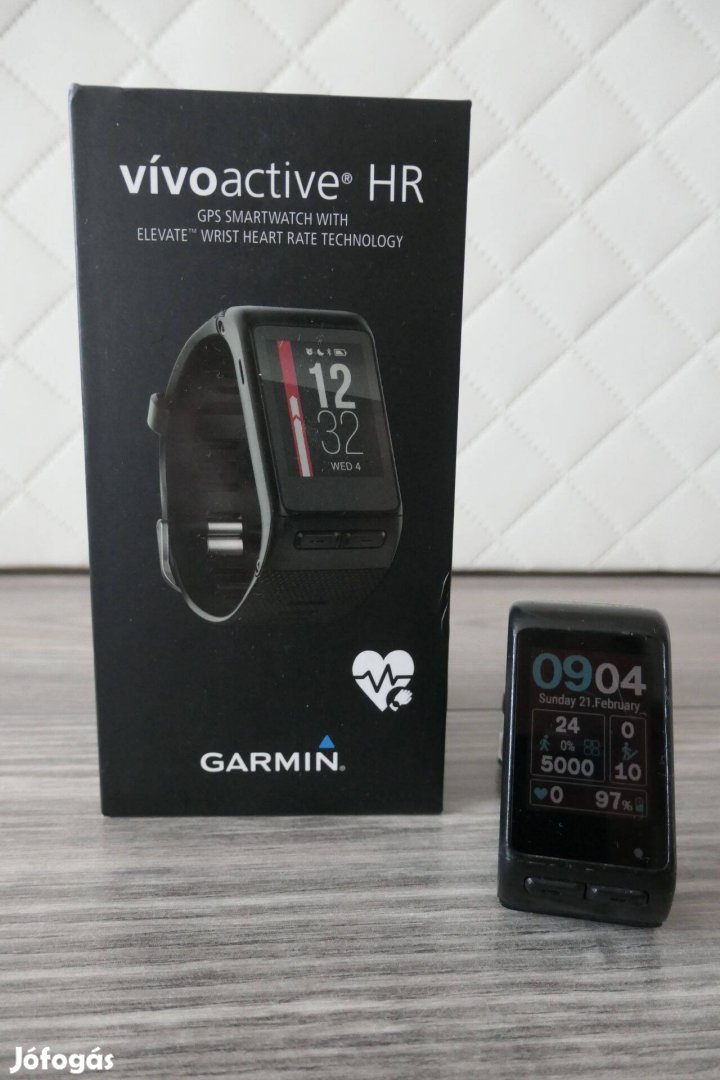 Garmin Vivoactive HR GPS fitness sportóra okosóra