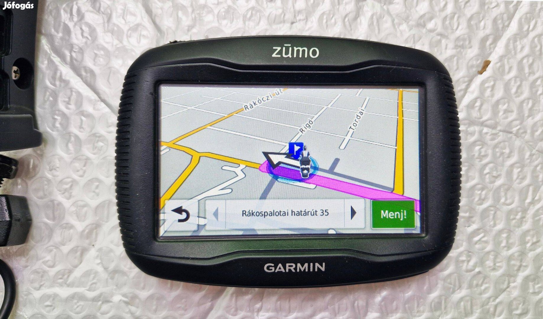 Garmin Zumo 350LM Motoros navigáció Vizálló