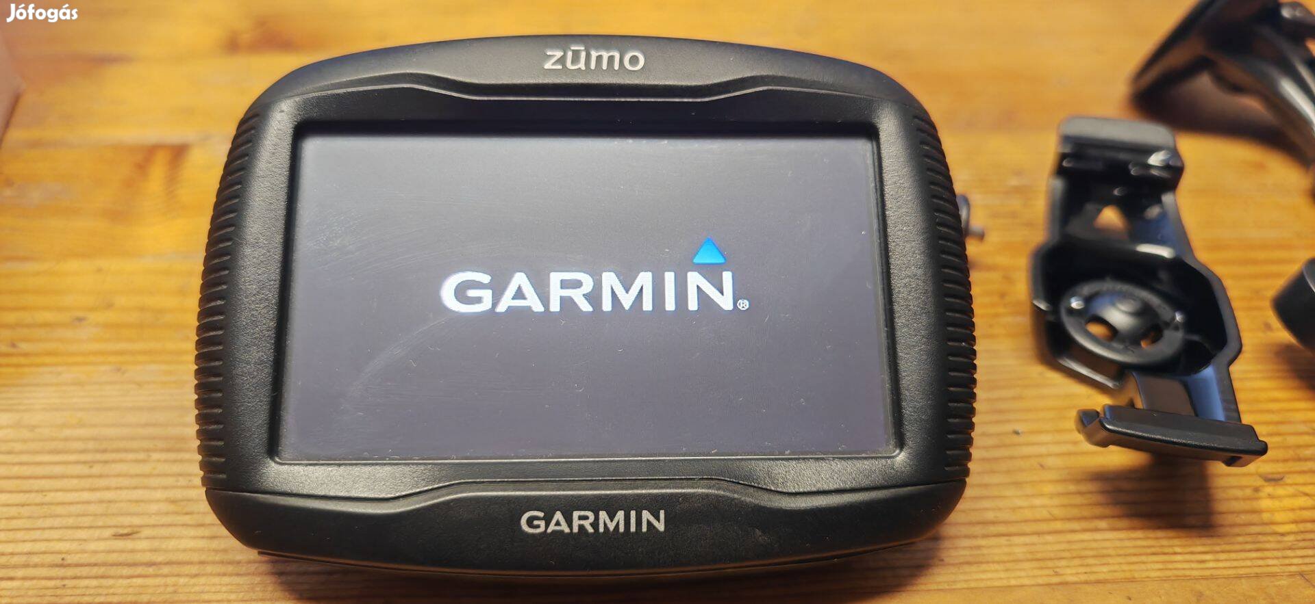 Garmin Zümo 350LM vízálló motoros GPS navigáció 2024 térkép frissítés