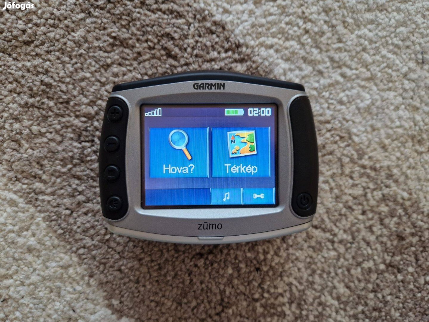 Garmin Zümo 550 motoros gps