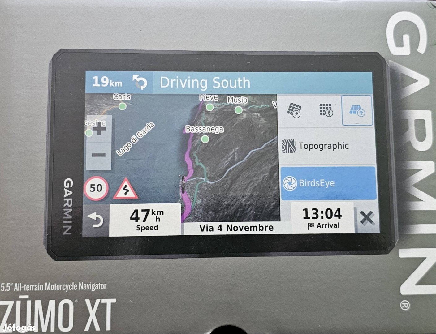 Garmin Zumo XT motoros navigáció