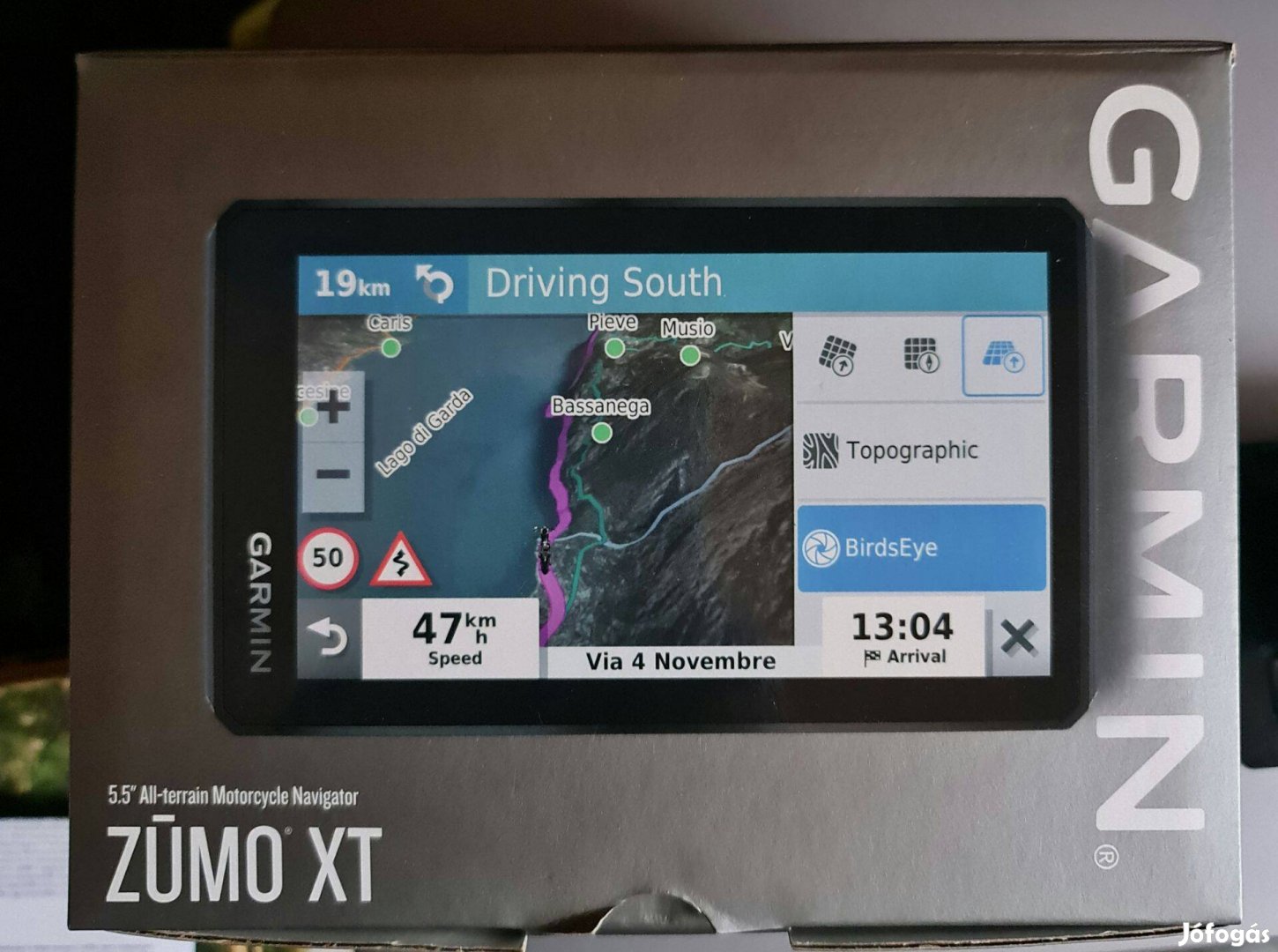 Garmin Zumo Xt + BMW K1600 GT/GTL adapter