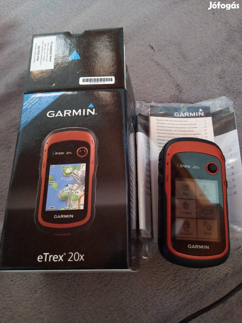 Garmin e trexx 20x túragps