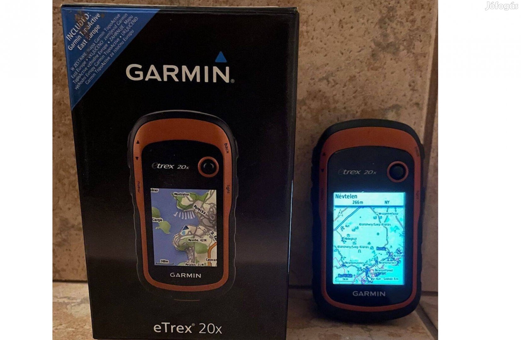 Garmin etrex20x navigáció