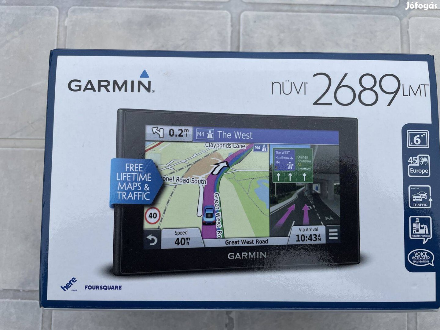 Garmin nüvi 2689 LMT GPS eladó