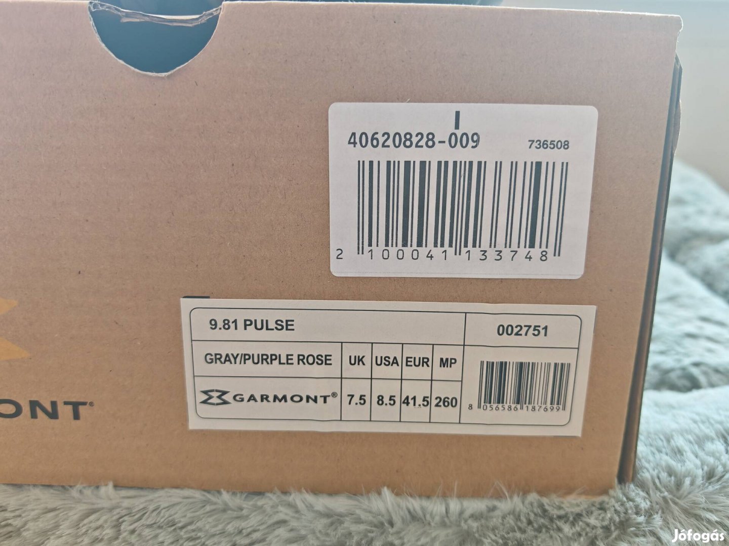 Garmont 9.81 Pulse női túracipő 41.5-es