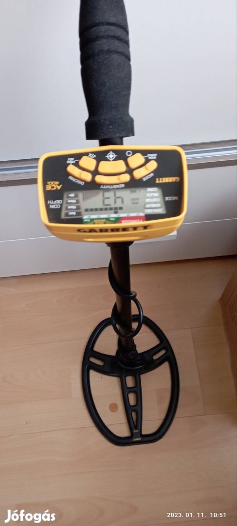Garrett Ace 400i fémkereső derektor