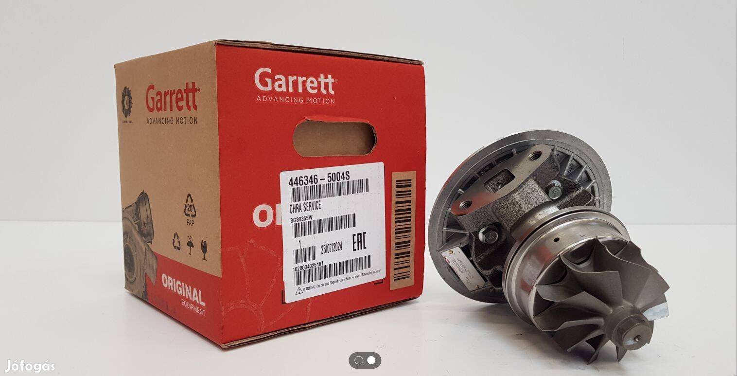 Garrett Chra turbó középrész John Deere 6.8L