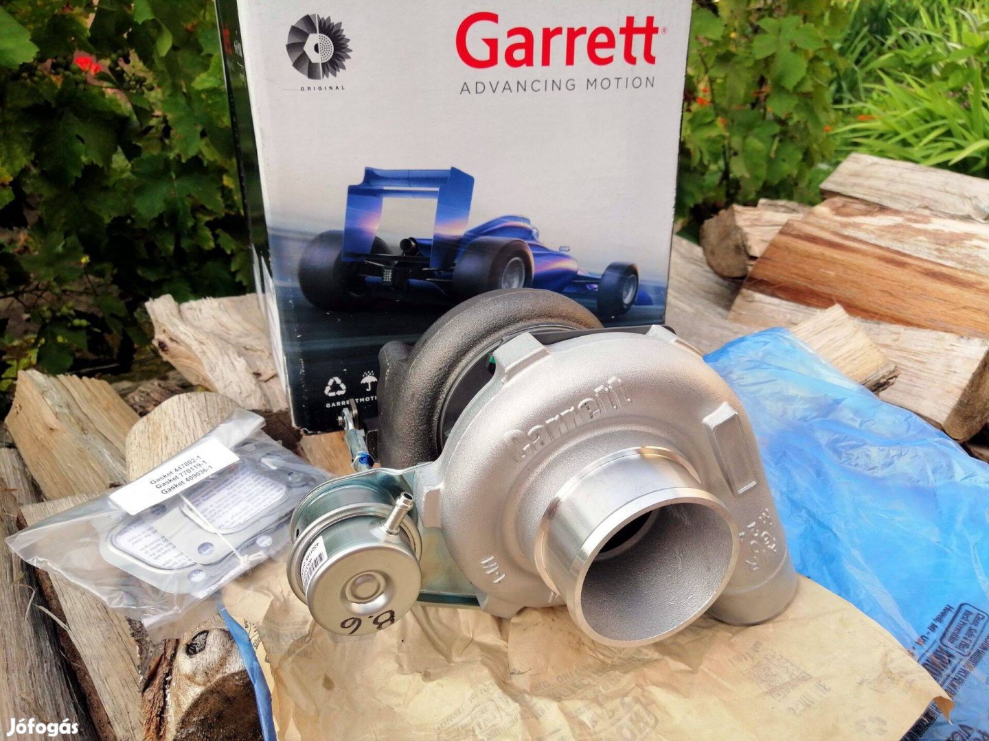 Garrett GT2871R Turbo + turbokabát + kipuff kezdet