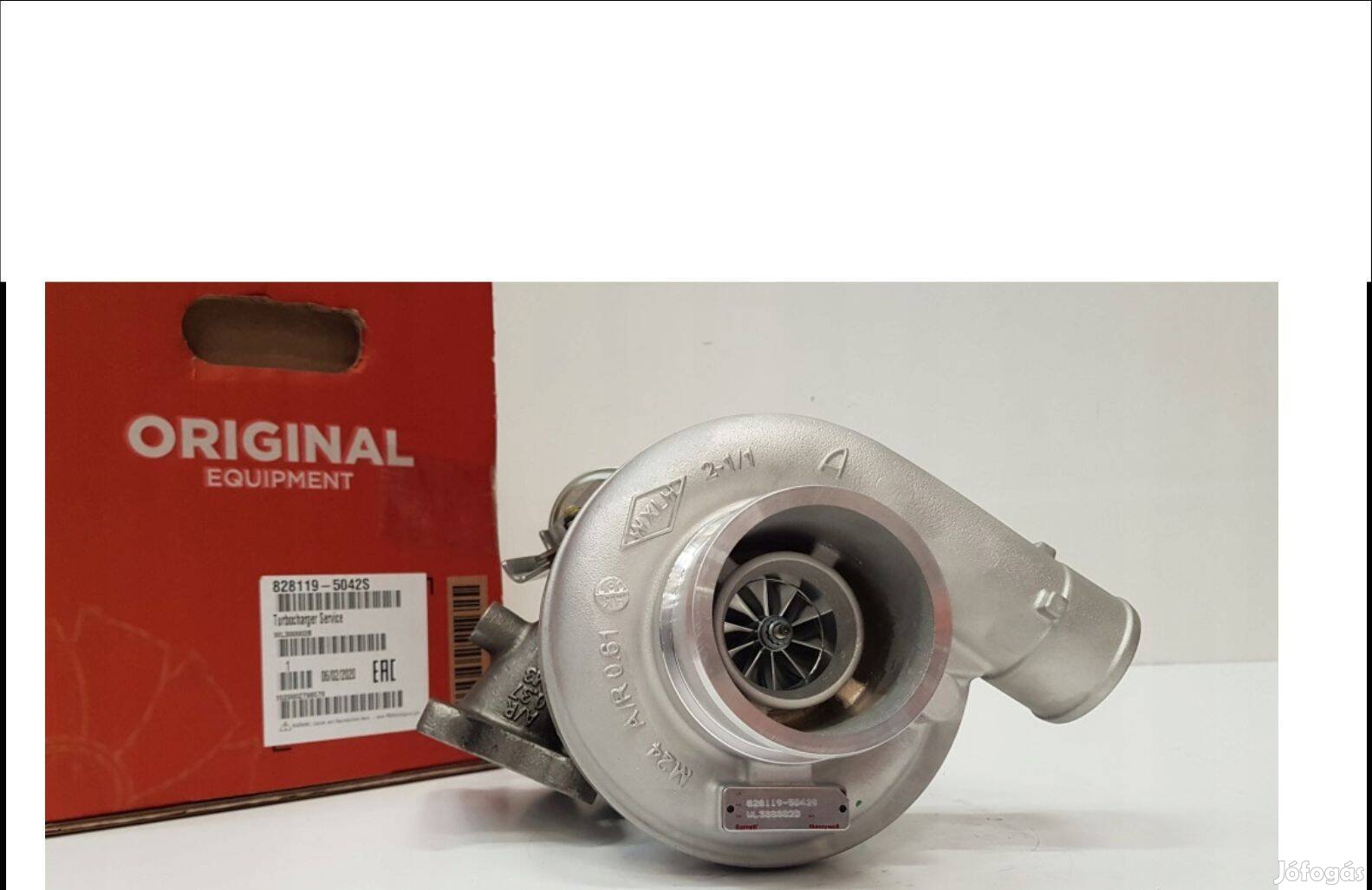Garrett turbófeltöltő Perkins 4.4L motorhoz