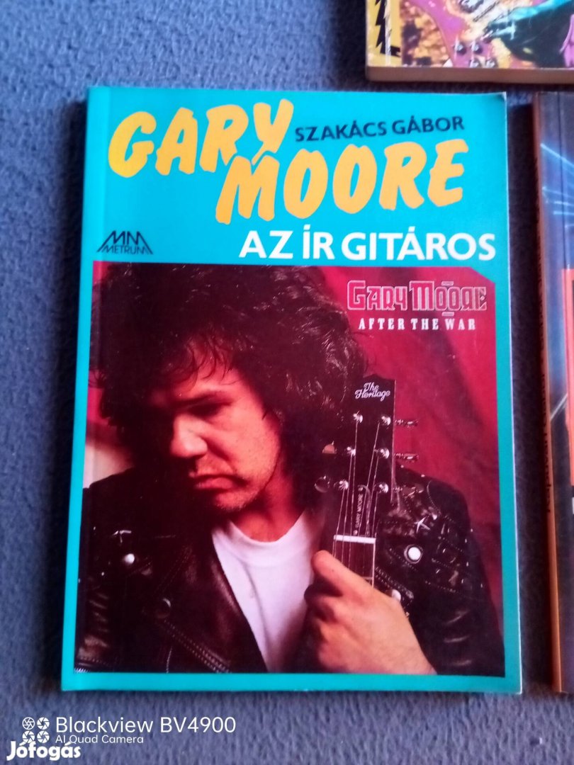 Gary Moore könyv vadonatúj