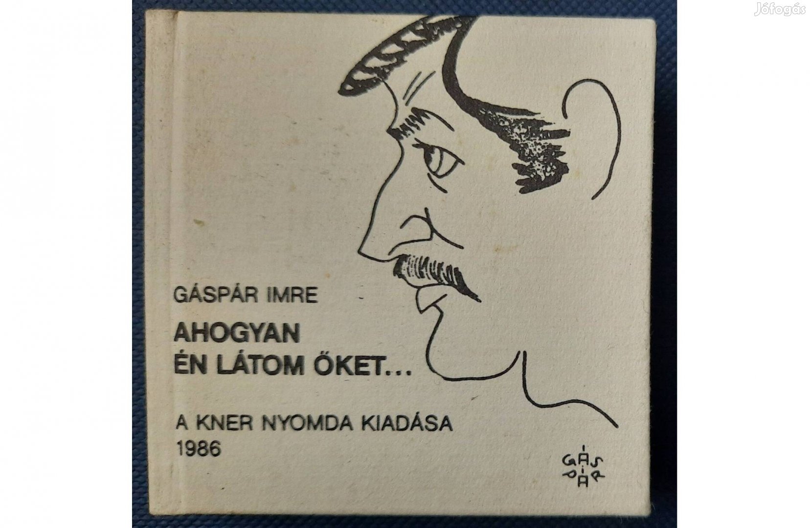 Gáspár Imre: Ahogyan én látom őket című minikönyv eladó