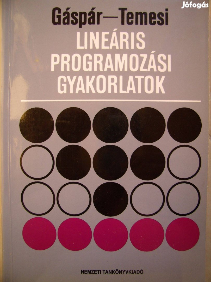 Gáspár-Temesi: Lineáris Programozási Gyakorlatok