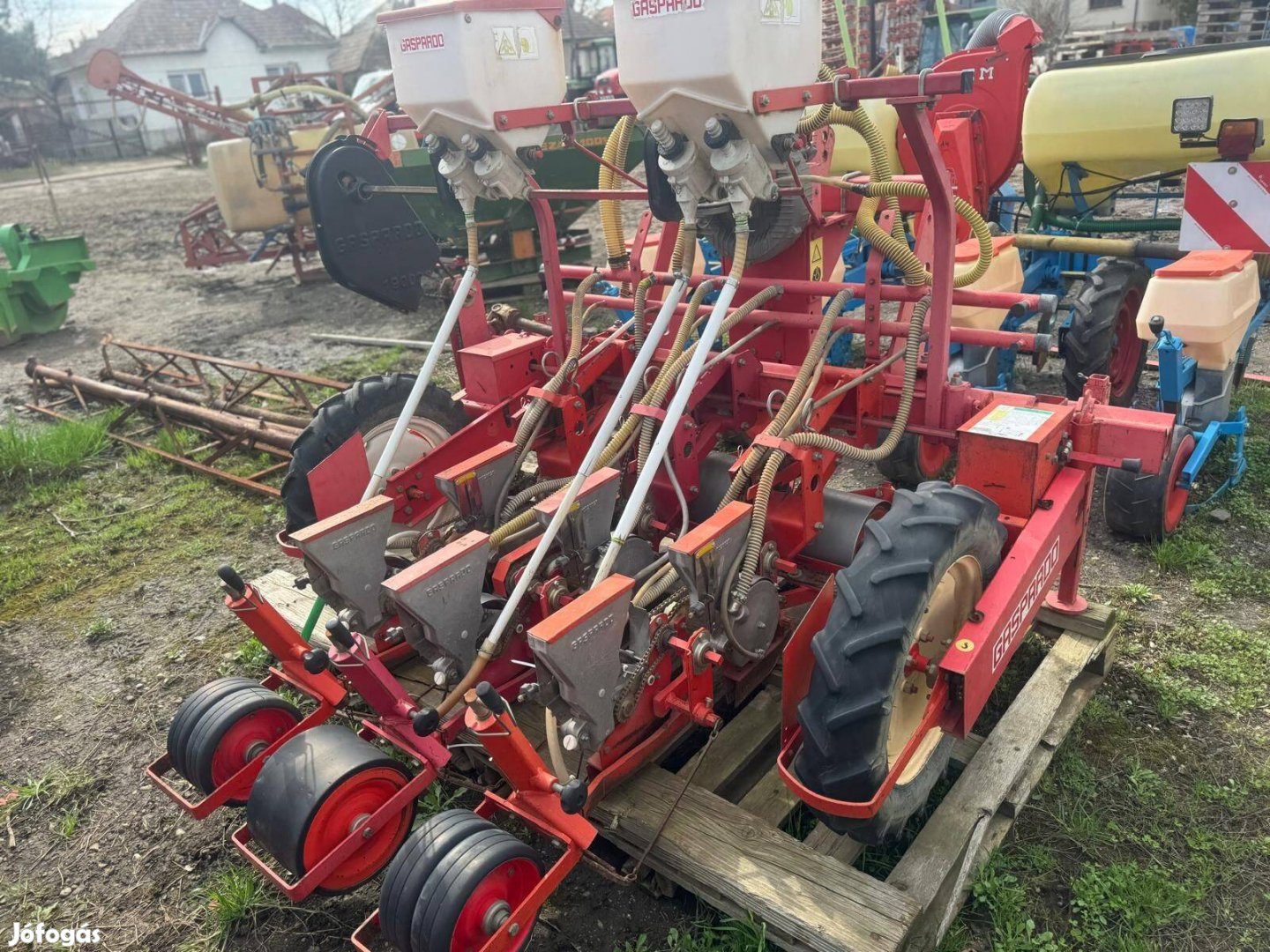Gaspardo 3X2 Ikersoros Zöldség Aprómagvetőgép