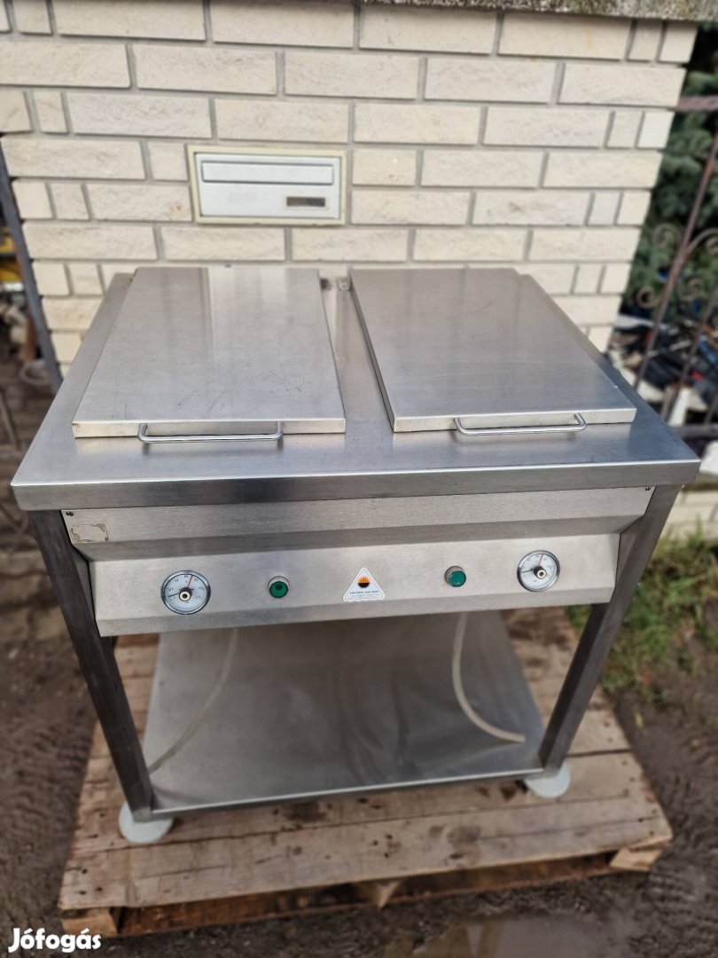 Gast osztrák 2 medencés saválló melegentartó pult