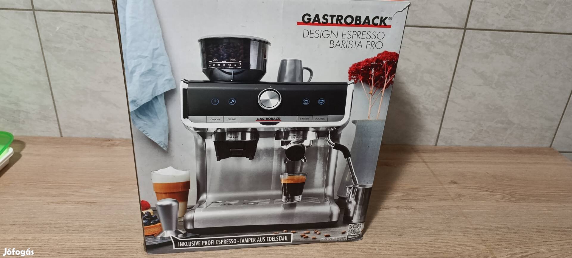 Gastroback Design Espresso Barista Pro kávefőző 