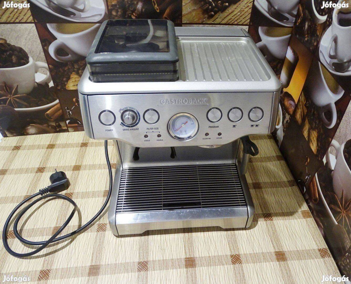 Gastroback karos kávégép kávéfőző presszógép