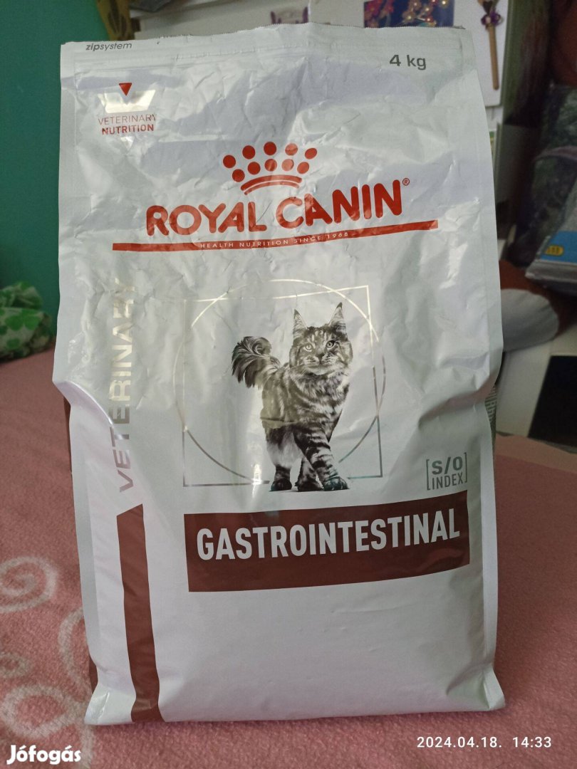 Gastrointestinal cicának Royal Canin 4kg