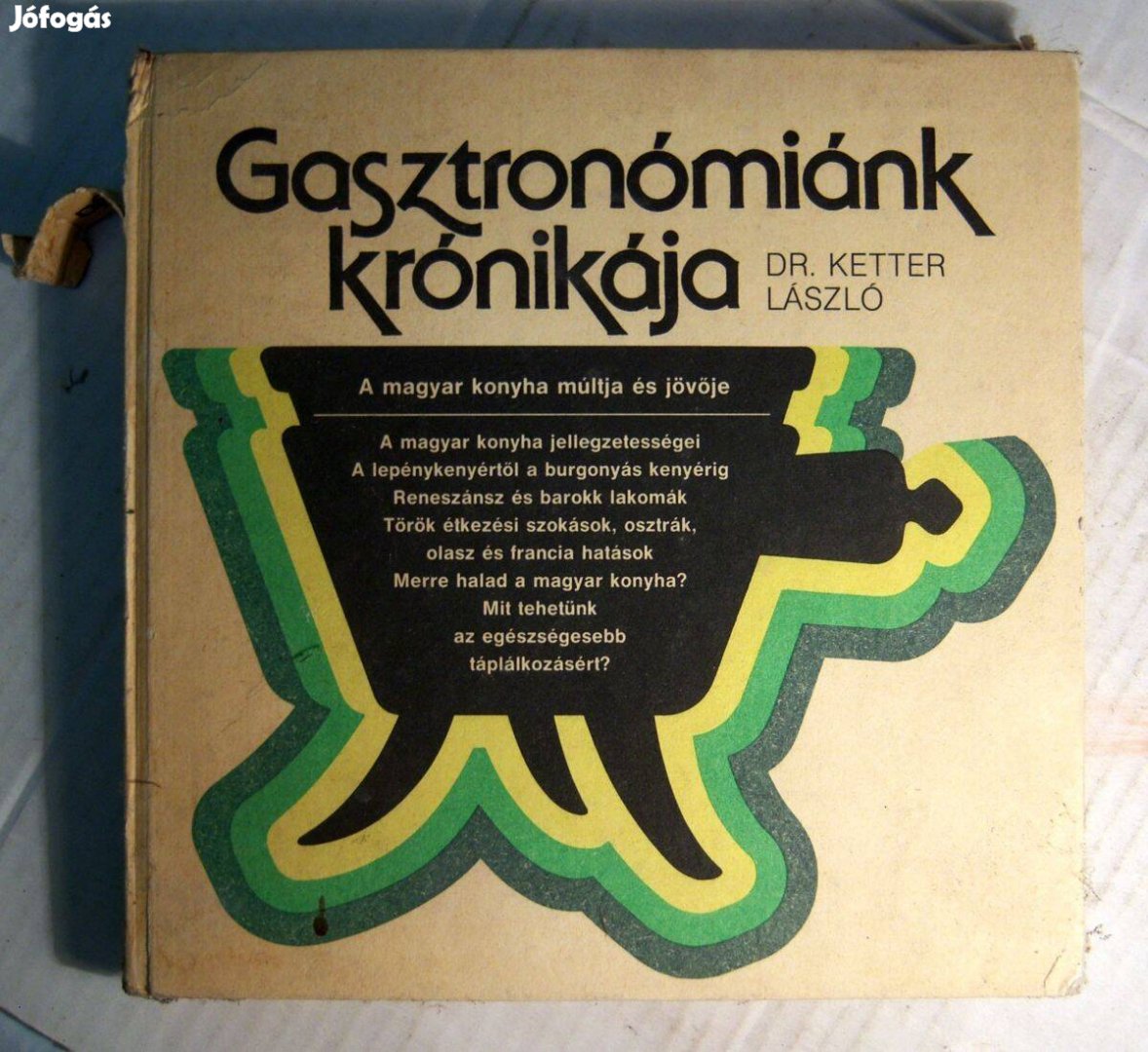 Gasztronómiánk Krónikája (Ketter László) 1985 (6kép+tartalom)