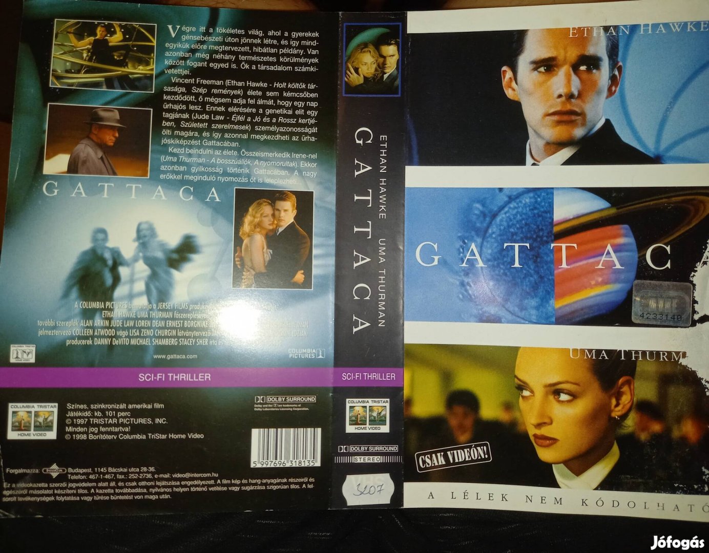 Gattaca - sci- fi vhs - Ethan Hawke