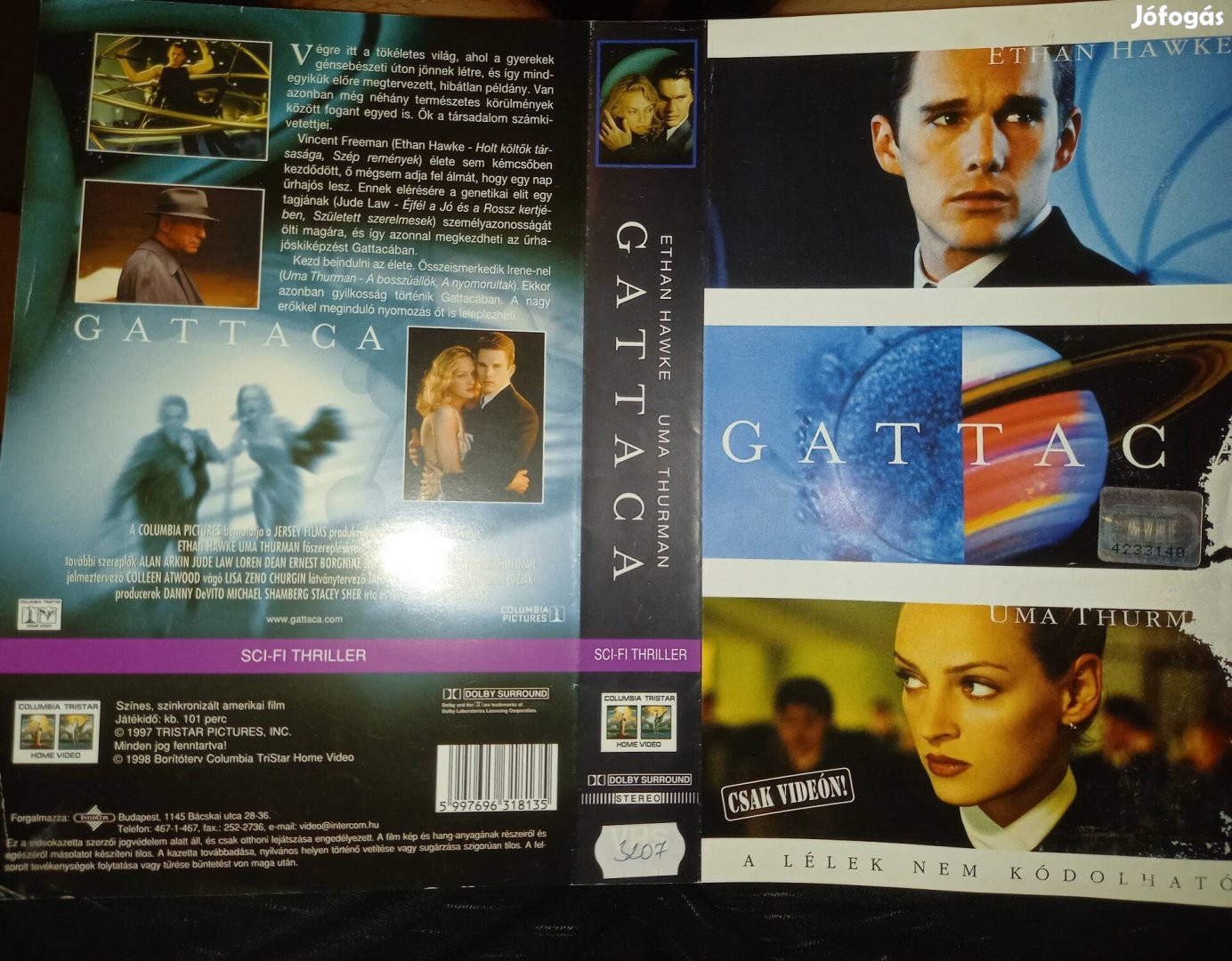 Gattaca - sci- fi vhs - nagytok