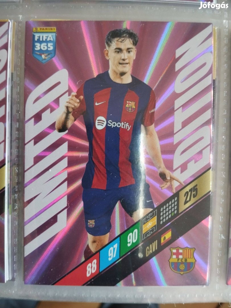 Gavi (Barcelona) FIFA 365 2024 Limited edition focis kártya