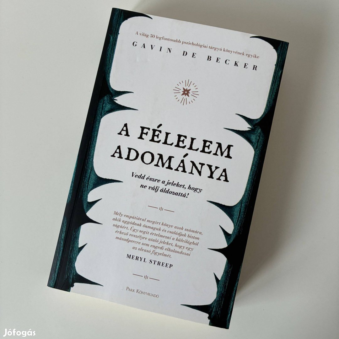 Gavin de Becker A félelem adománya