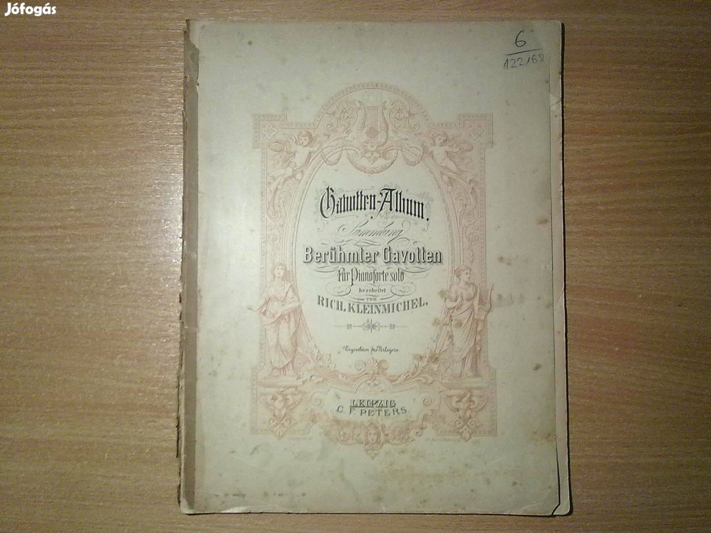 Gavotten Album - Híres gavotte-gyűjtemény pianoforte szólóra