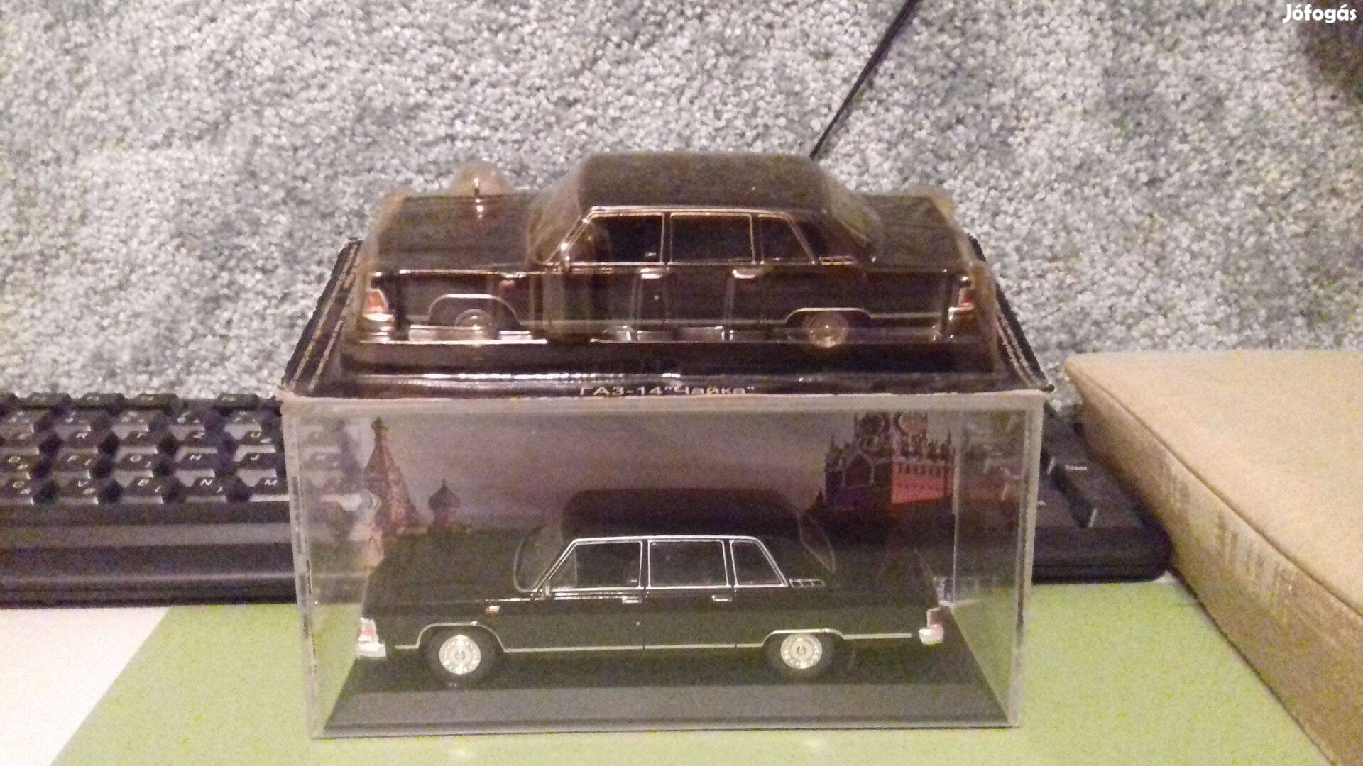 Gaz 14 Csajka modellautó - 143-as méretben, eredeti orosz