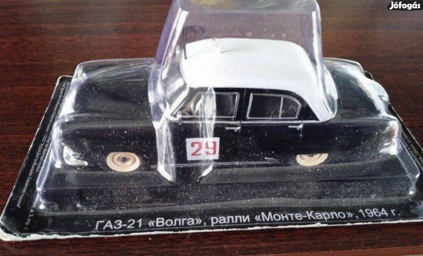 Gaz 21 Volga rally kisauto modell 1/43 Eladó