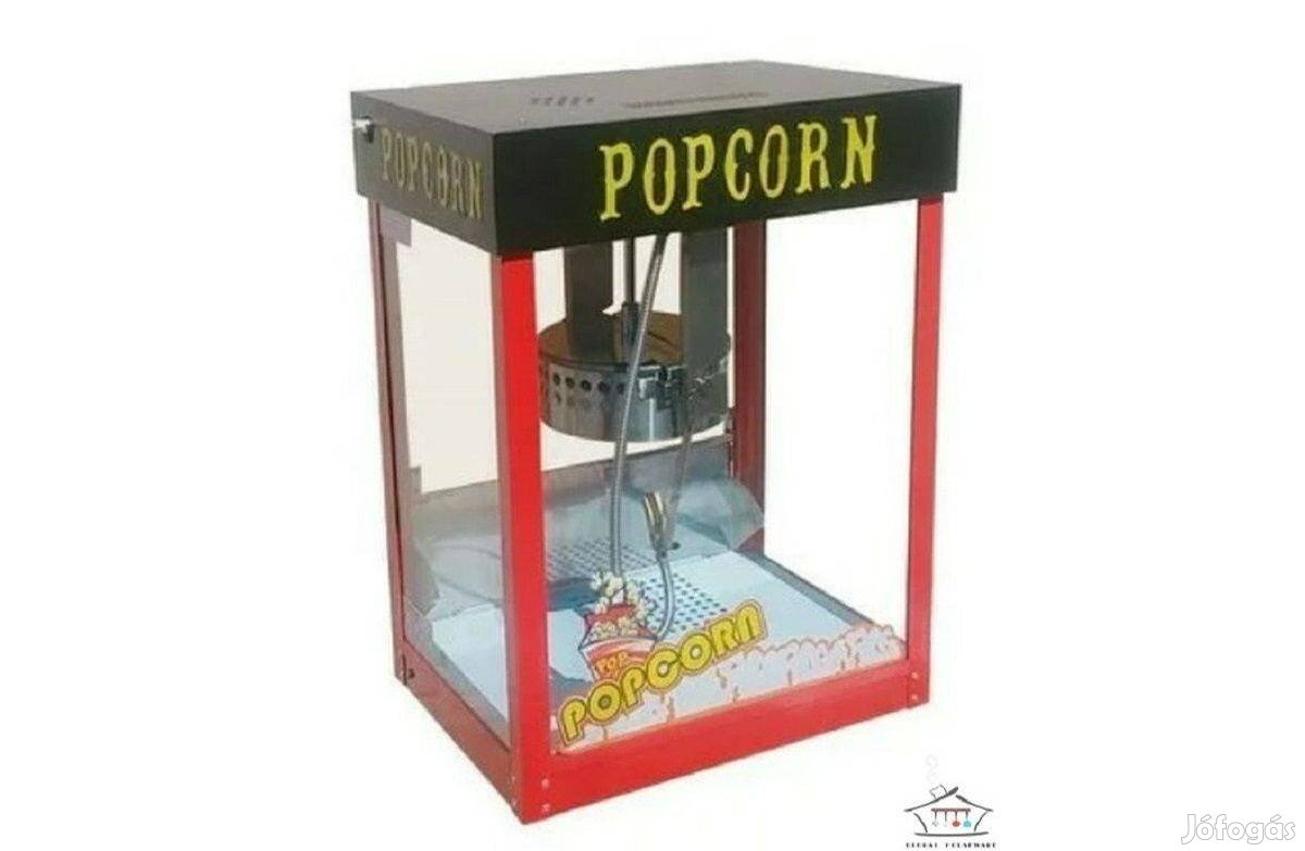 Gáz 220V/12V Popcorngép Popcorn gép + Tanúsítvány + Gépkönyv