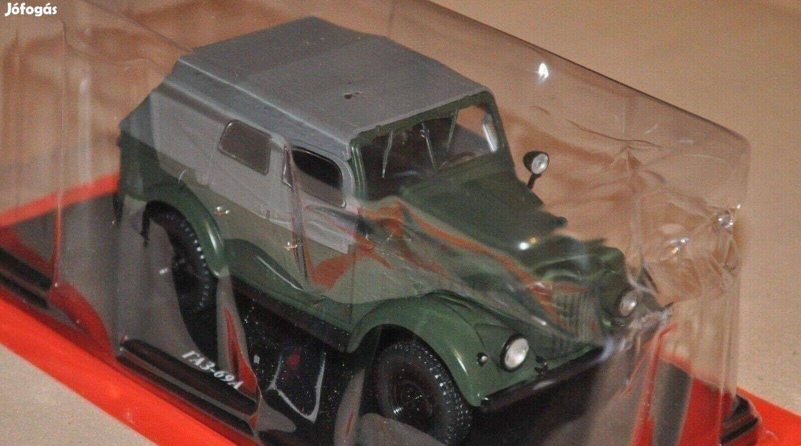 Gaz 69A kisauto modell 1/24 Eladó