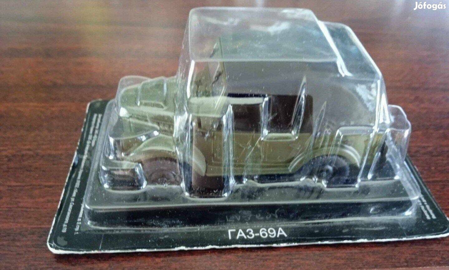 Gaz 69A kisauto modell 1/43 Eladó