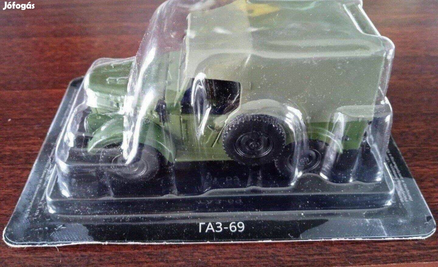 Gaz 69 kisauto modell 1/43 Eladó