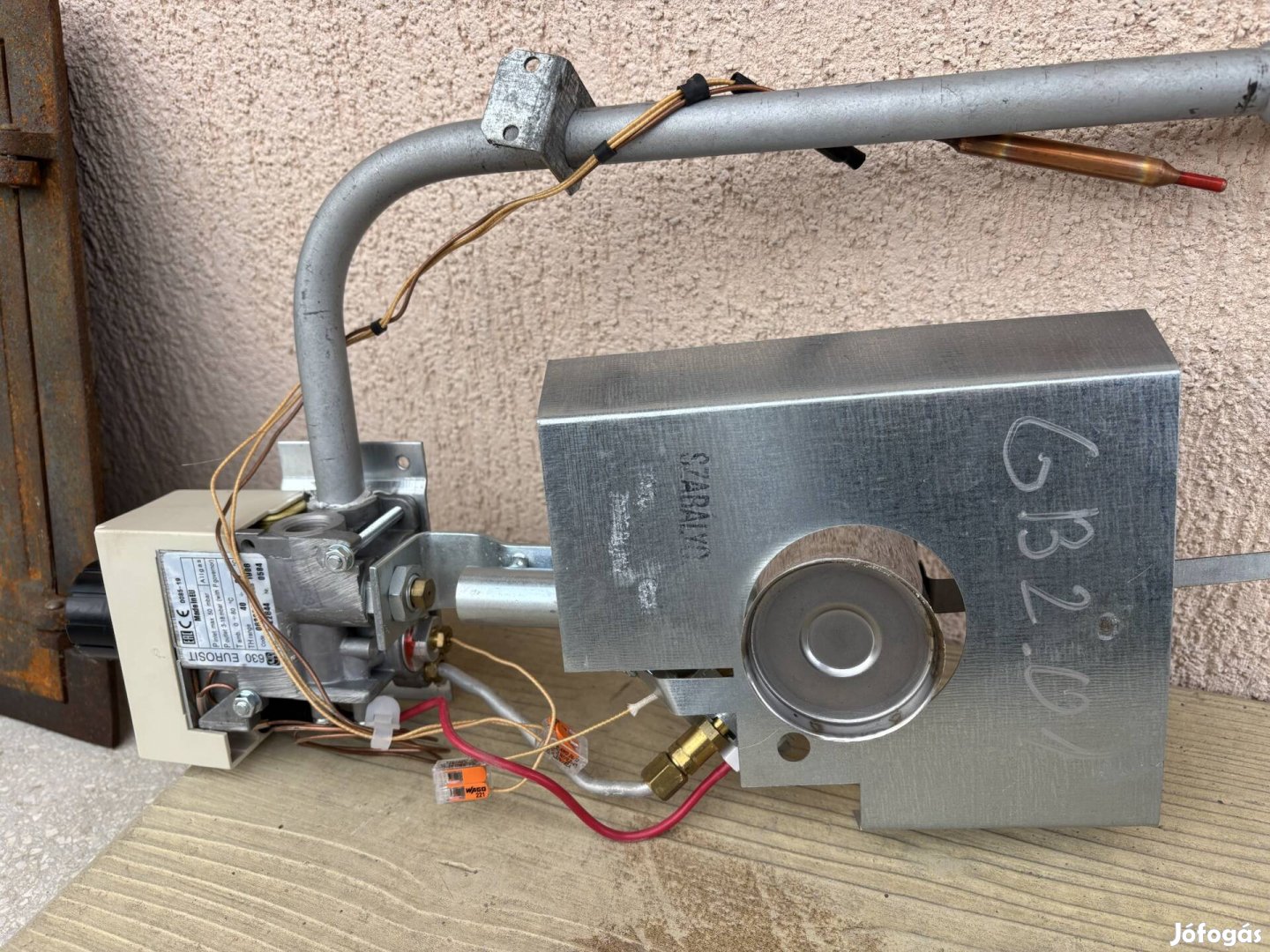 Gáz bojler égő fej