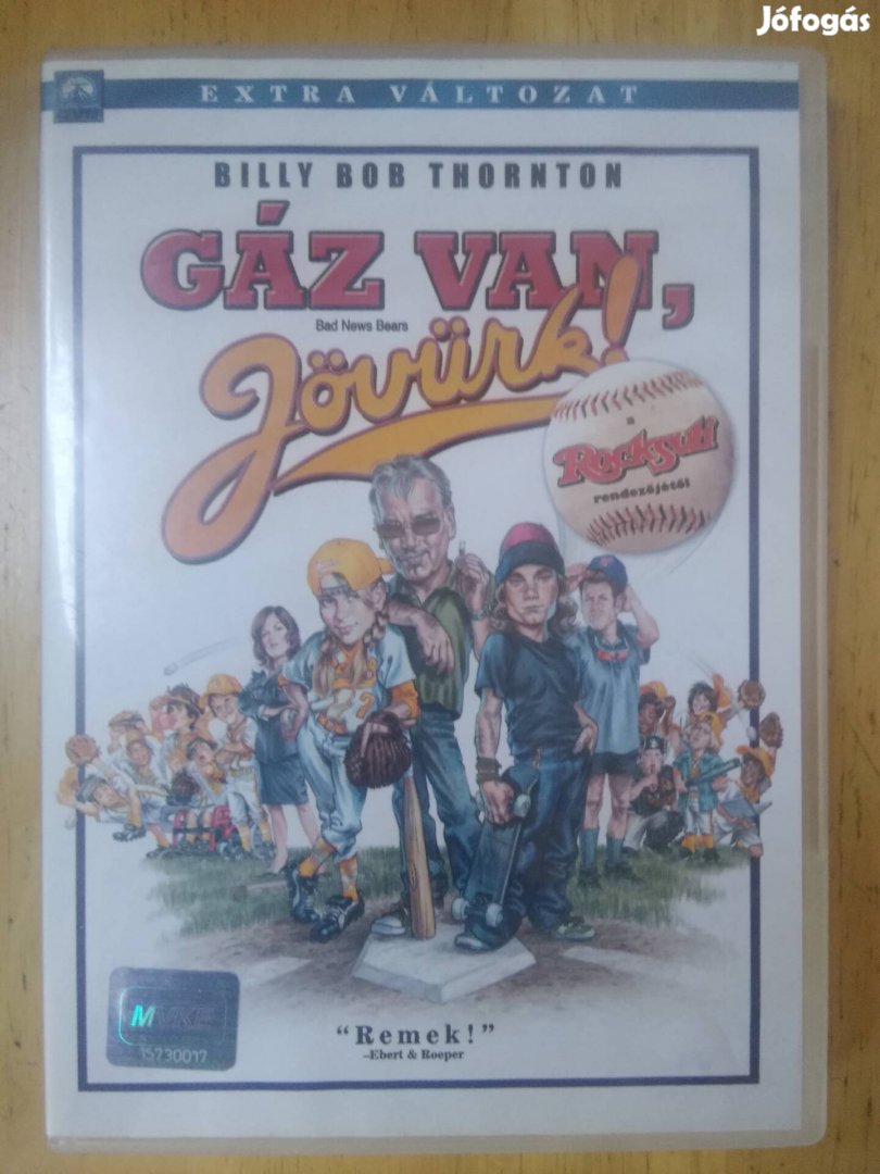 Gáz van jövünk dvd Billy Bob Thorton 