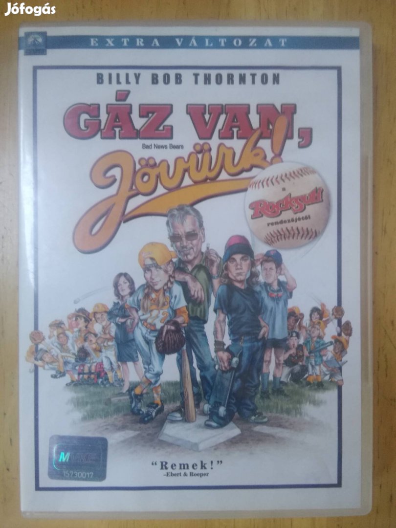 Gáz van jövünk újszerű dvd Billy Bob Thornton 